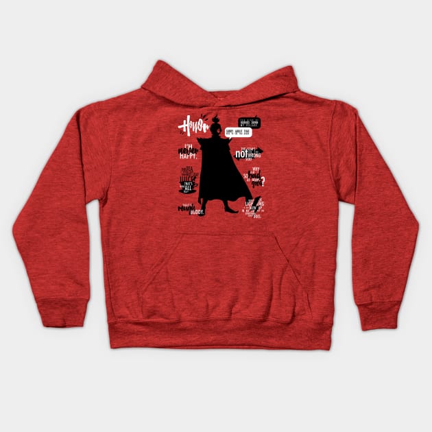 ATLA - Prince Zuko Quotes Kids Hoodie by firlachiel